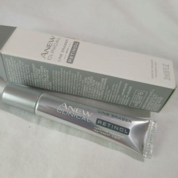 NIB Avon ANEW Clinical Line Eraser Retinol .67oz Targeted Treatment - Picture 2 of 8